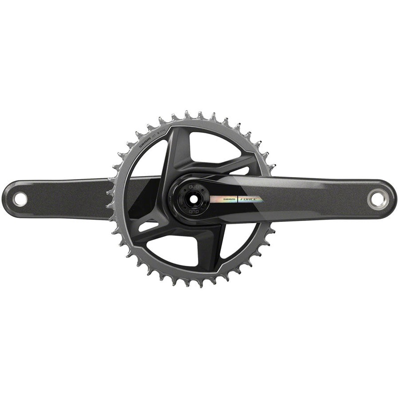 SRAM Force 1 Wide Crankset – 170mm 12-Speed 40t Direct Mount DUB Spindle Interface Iridescent Gray D2