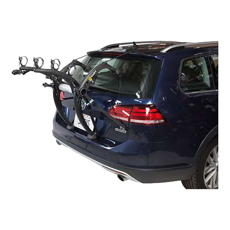 BONES EX Trunk Mount Rack Bikes: 3 Max weight per bike: 35 lb