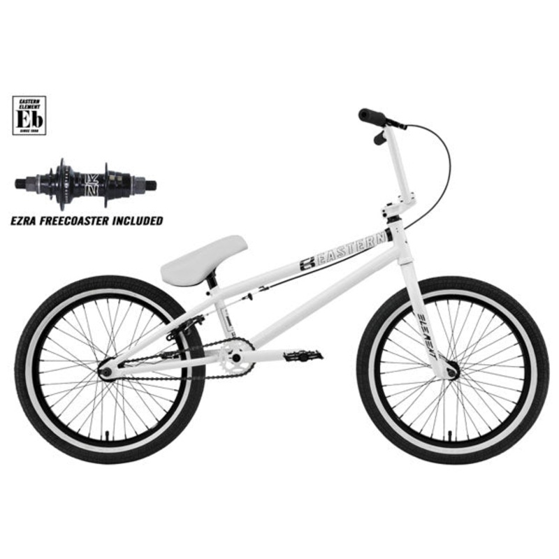 Eastern Element BMX Bike-Gloss White