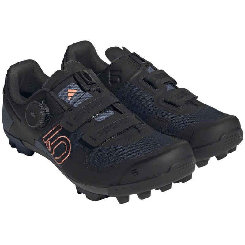 Five Ten Kestrel BOA Mountain Clipless Shoes – Womens Legend Ink/Core BLK/Coral Fusion 6.5