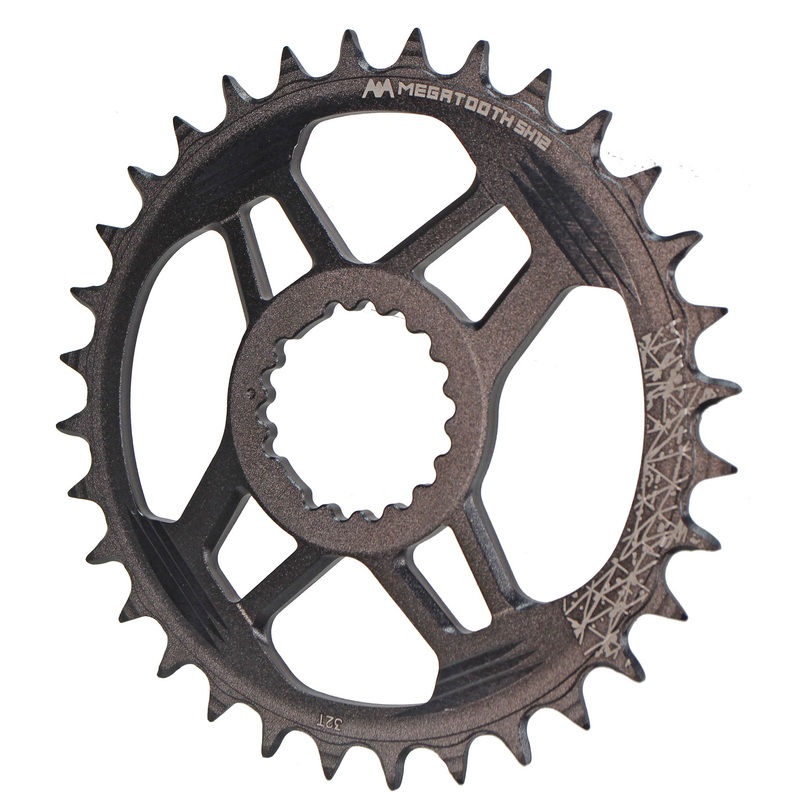 Full Speed Ahead Gradient Direct Mount SH12 Chainring – 32t FSA Direct Mount Compatible Shimano 12-Speed Hyperglide+ BLK