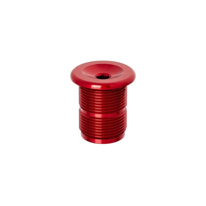 S&M M24 X 1.5 FORK CAP – RED