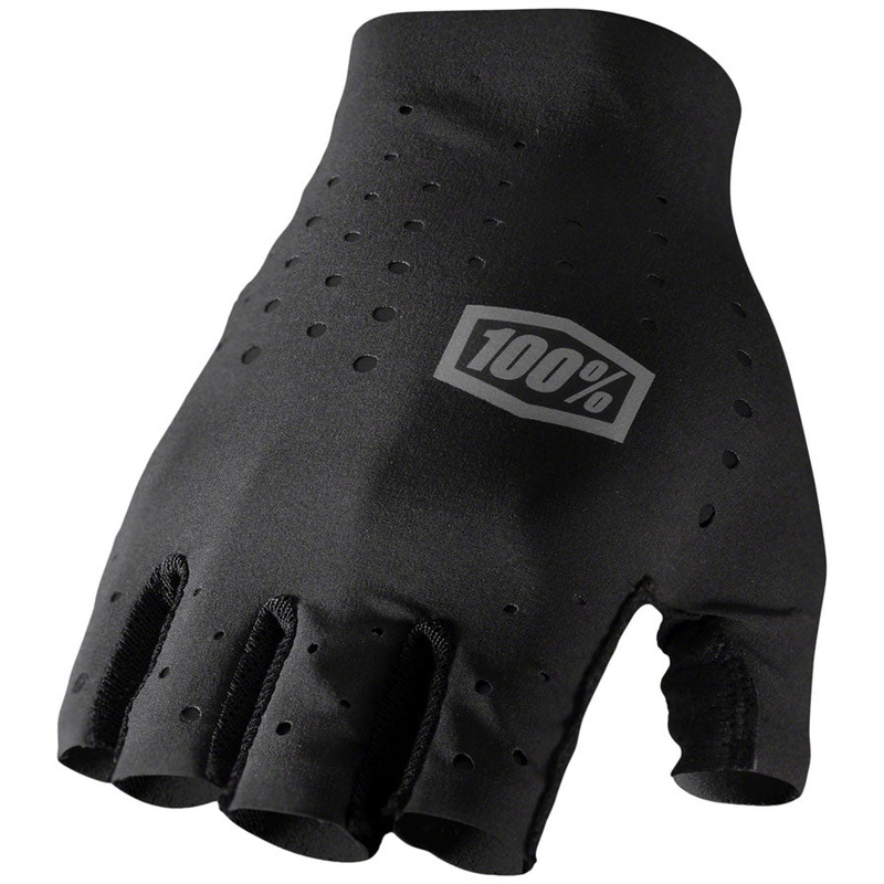 100% Sling Gloves – Black Full Finger Womens Large
