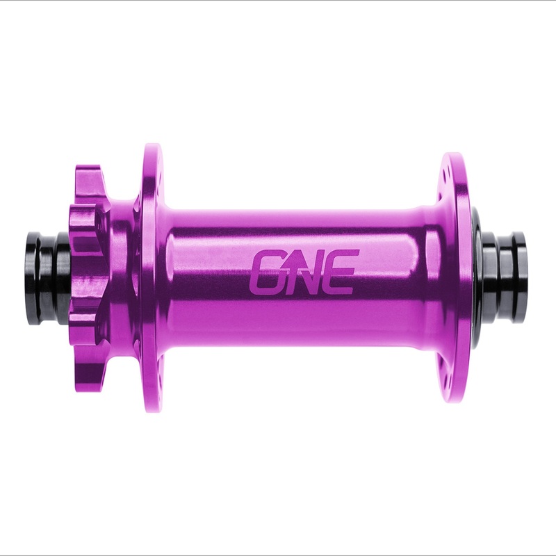 OneUp Components Front Hub – 15x110mm – 6-Bolt – 28h – Purple