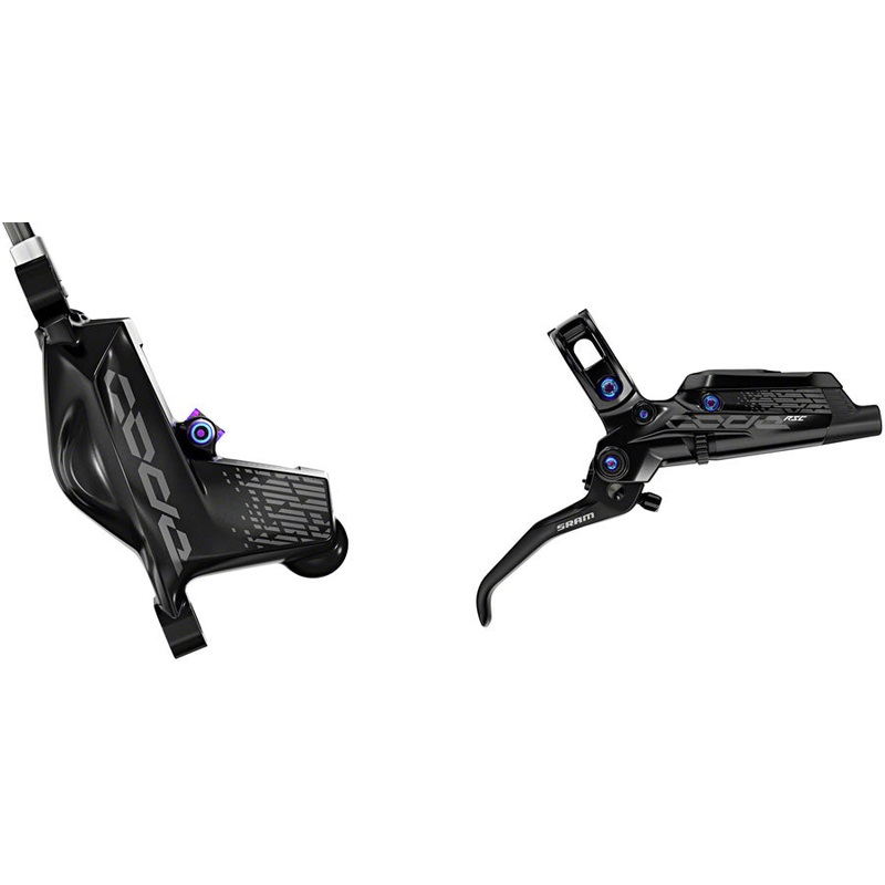SRAM Code RSC MTB Hydraulic Disc Brake Rear Post mount Rainbow Hardware