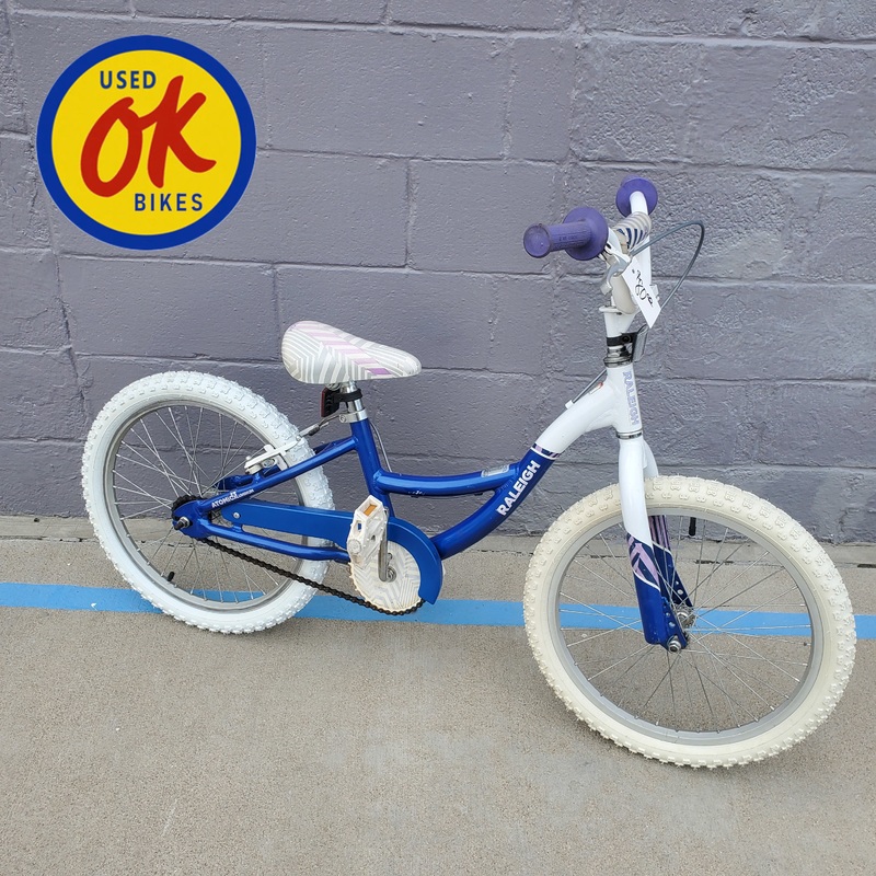 20″ Raleigh Jazzi Used Juvenile Bike – Blue *IN STORE PICK-UP ONLY*