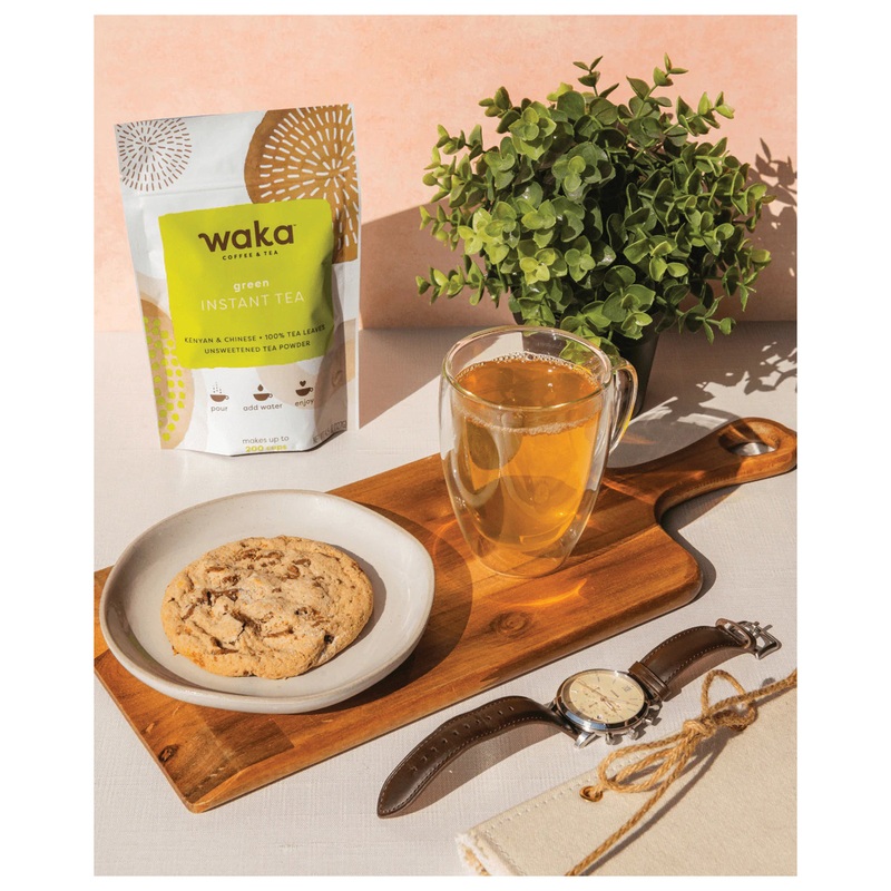 Waka Coffee Green Instant Tea 4.5 Oz Bag