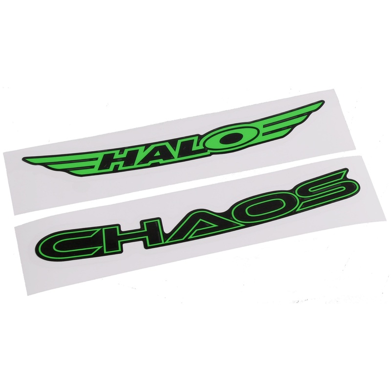 Halo Chaos Rim Decals Green