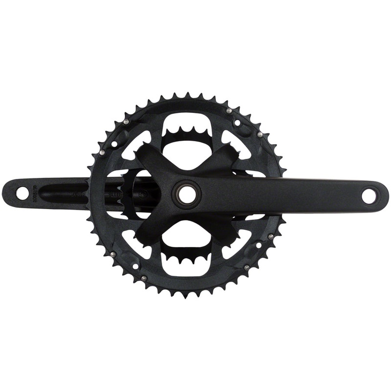 Samox G3 Crankset – 170mm 10-11 Speed 46/30t 104/64bcd 24mm Spindle Black