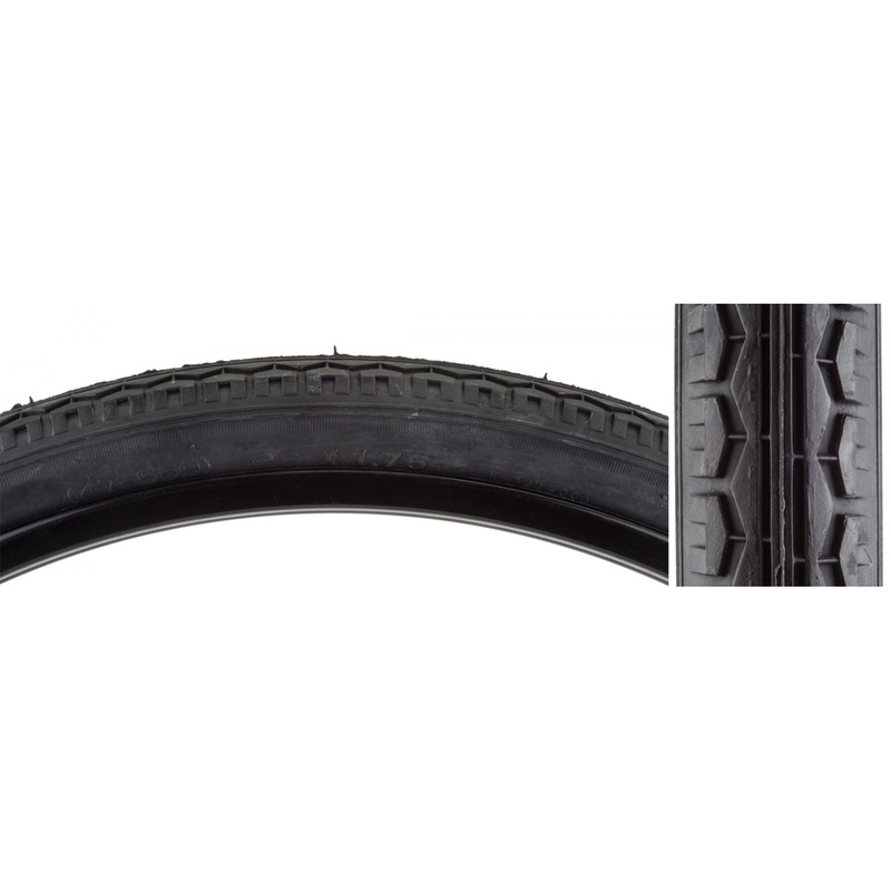 Sunlite Street 26 x 1.75 Clincher PSI Wire 40 Black/Black Reflective MTB Tire