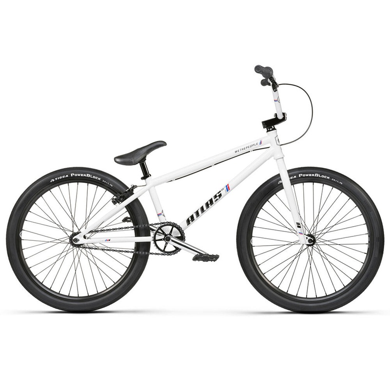 We The People 2023 Atlas 24″ BMX Freestyle Bike-White