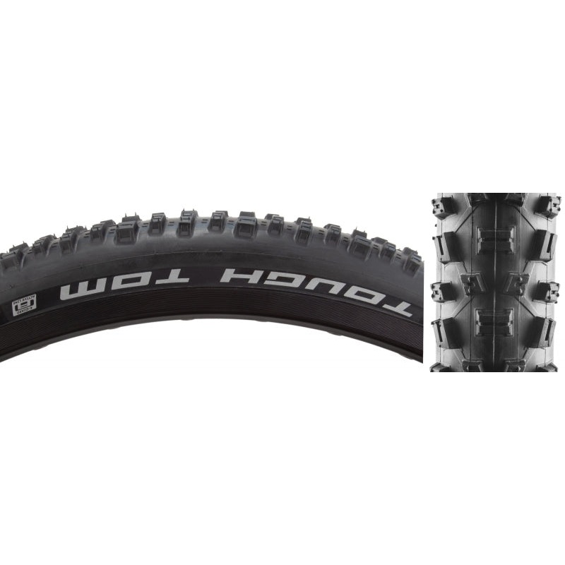 Schwalbe Tough Tom Tire – 26 x 2.1 Clincher Wire Black K-Guard