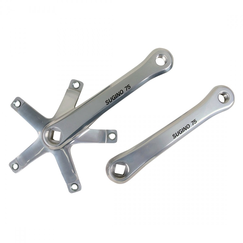 Sugino SG75 Track CrankArm Set 167.5mm Single Speed SG75 Taper Aluminum
