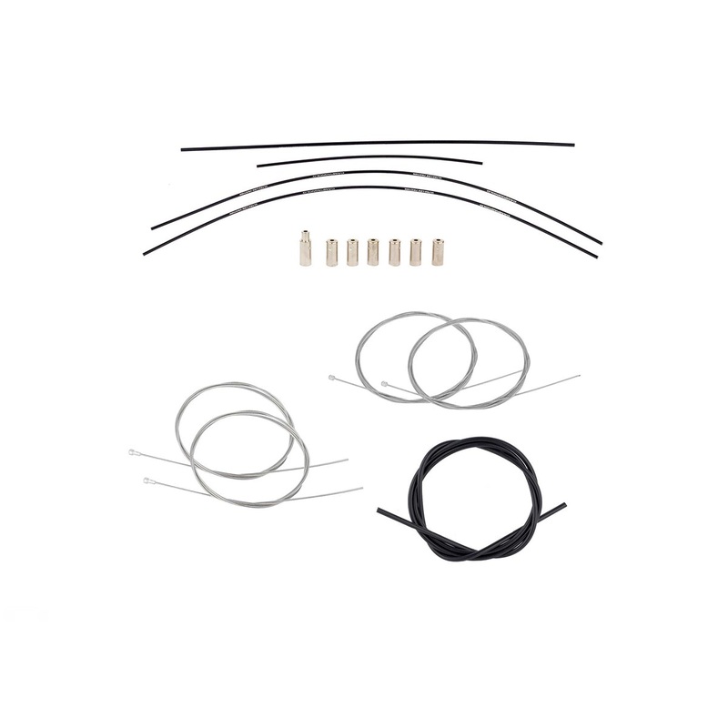 Campagnolo Ultra-Shift Ergo Lever Cable Set – Black