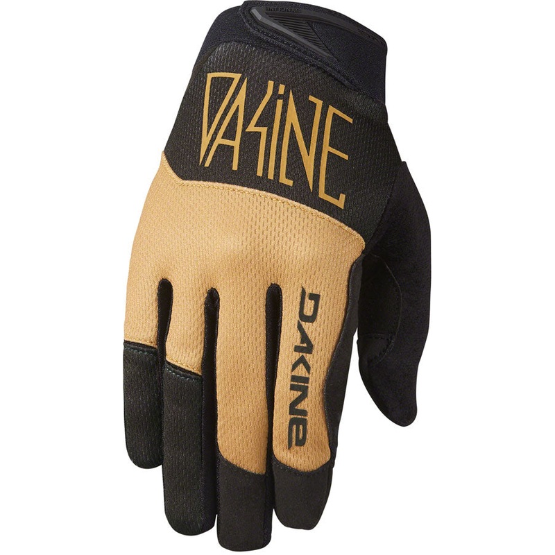 Dakine Syncline Gloves – Black/Tan Full Finger Medium