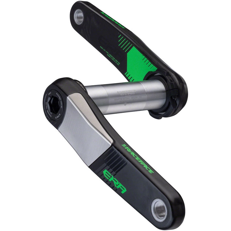 RaceFace ERA Crankset – 175mm, Direct Mount, 136mm Spindle with CINCH Interface, Carbon, Green
