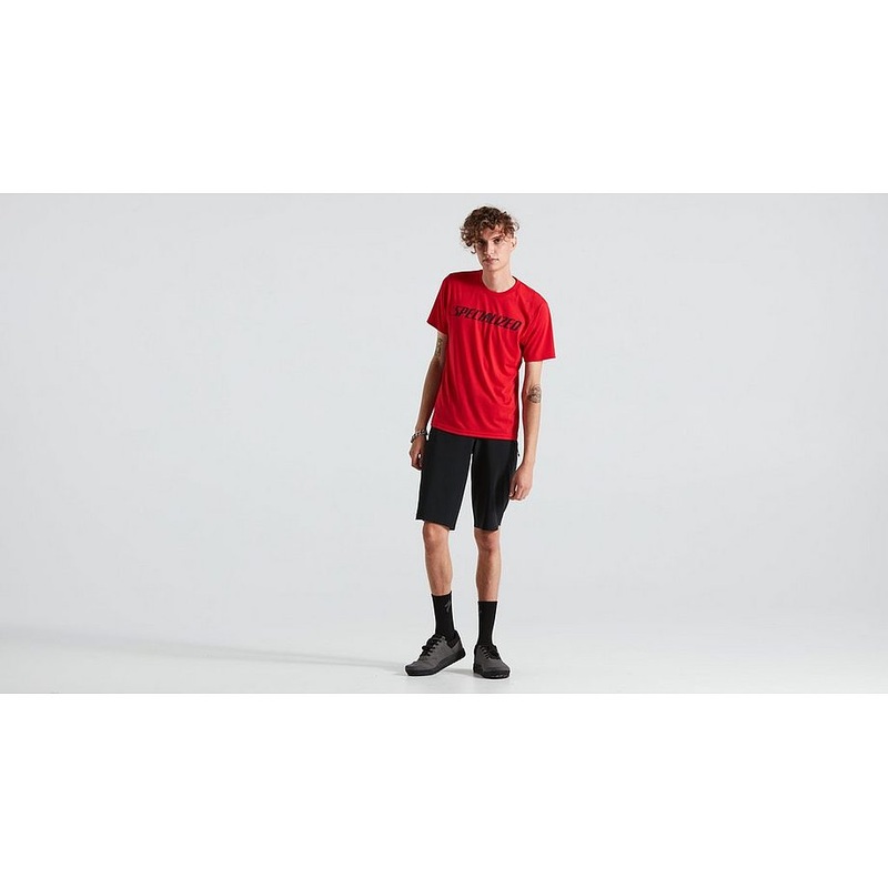 Specialized wordmark tee ss men flo red s