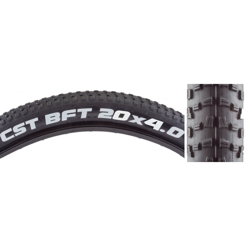 Tire Cstp Bft+ 20X4.0 Black/Bk Wire Sc
