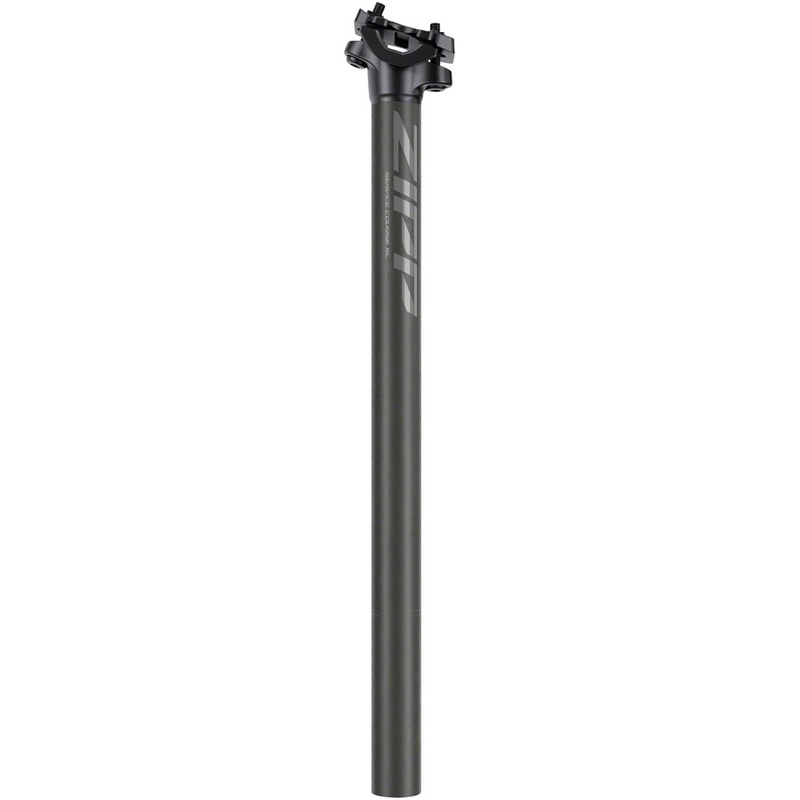 Zipp Service Course SL Seatpost, 0mm Setback, 25.4mm Diameter, 400mm Length, Matte Black, C2