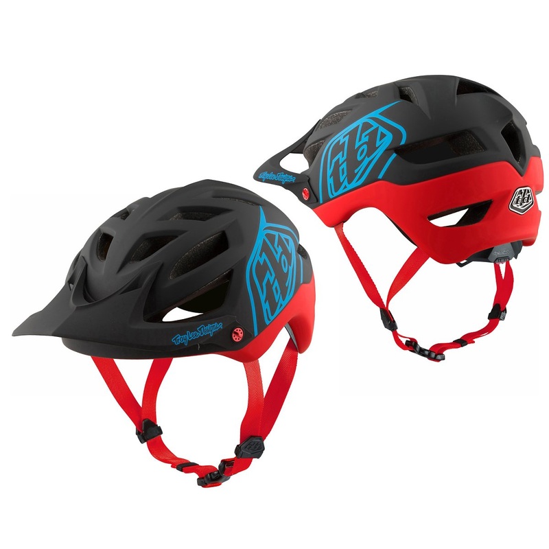 Troy Lee Designs A1 MIPS MTB Helmet – Classic – Black-Red
