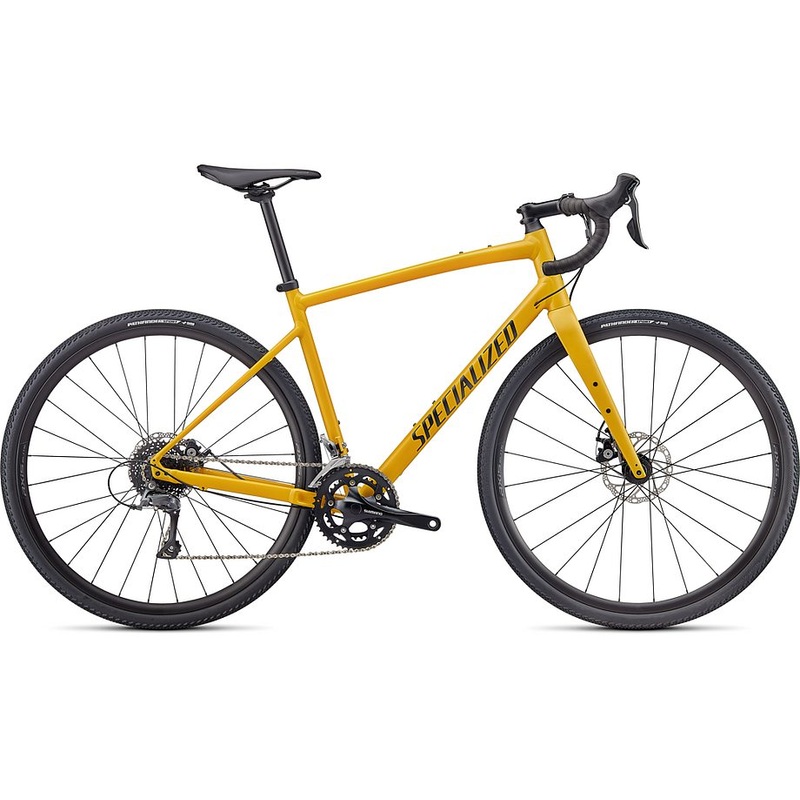 2024 Specialized diverge e5 bike satin brassy yellow/black/chrome/clean 54