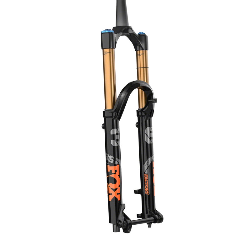 FOX 36 Factory Suspension Fork – 27.5″, 160 mm, 15QR x 110 mm, 37 mm Offset, Shiny Black, Grip 2