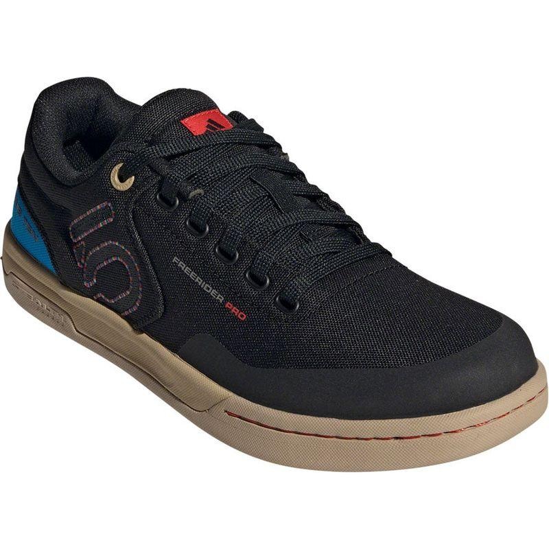 Five Ten Freerider Pro Canvas Flat Shoes – Men’s Core Black/Carbon/Pulse Lime 11.5