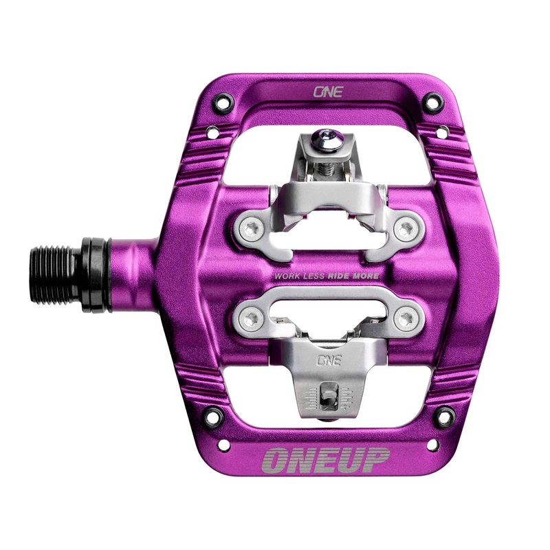 OneUp Clip MTB SPD Pedals – Purple