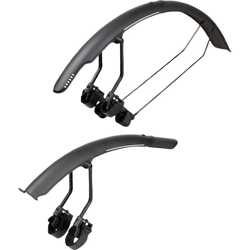 Topeak Tetrafender R1 / R2 Fender Set – Fits Up To 650/700 x 32 Road Tire Black