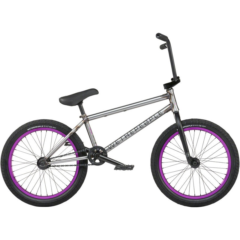 We The People Trust CS BMX Bike – 21″ TT Matt Raw