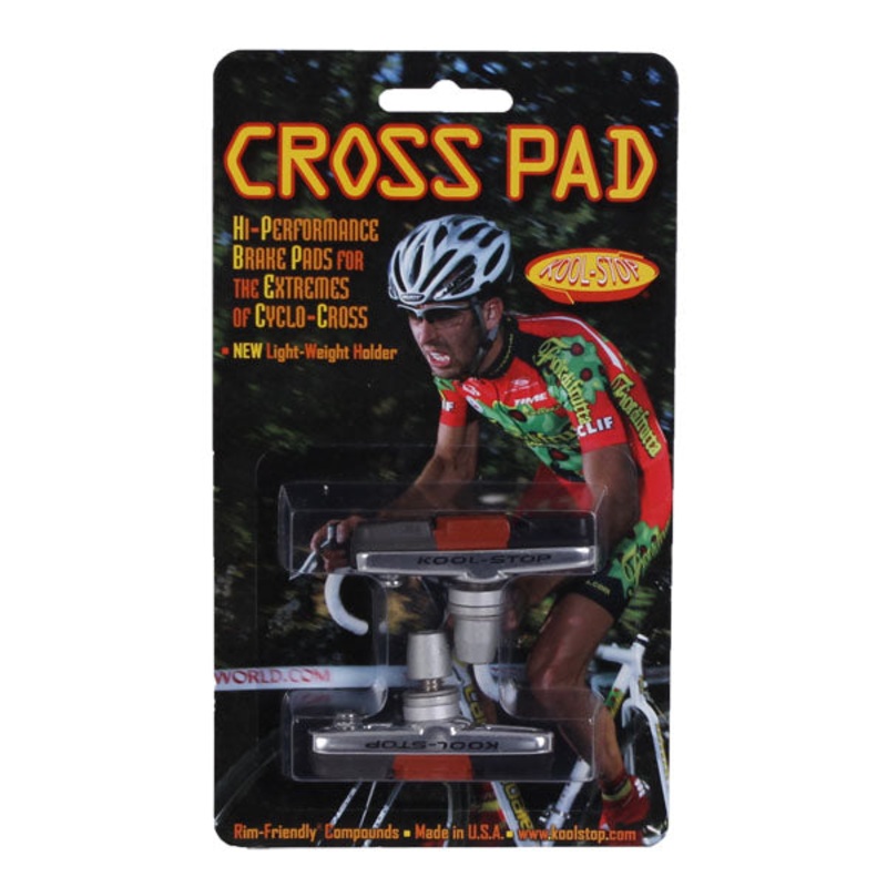 Kool Stop Cross Pads Holder with Pads – Triple Pr