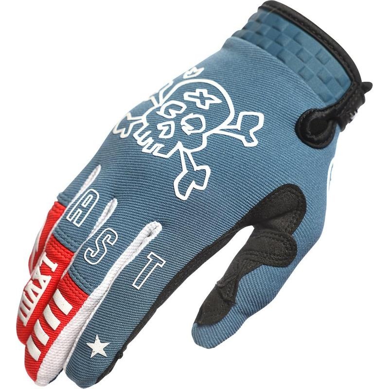 Fasthouse Speed Style The Bird Glove Teal  Medium