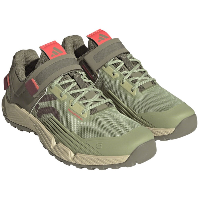 Five Ten Trailcross Mountain Clipless Shoes – Womens Magic Lime/Quiet Crimson/Orbit Green 10