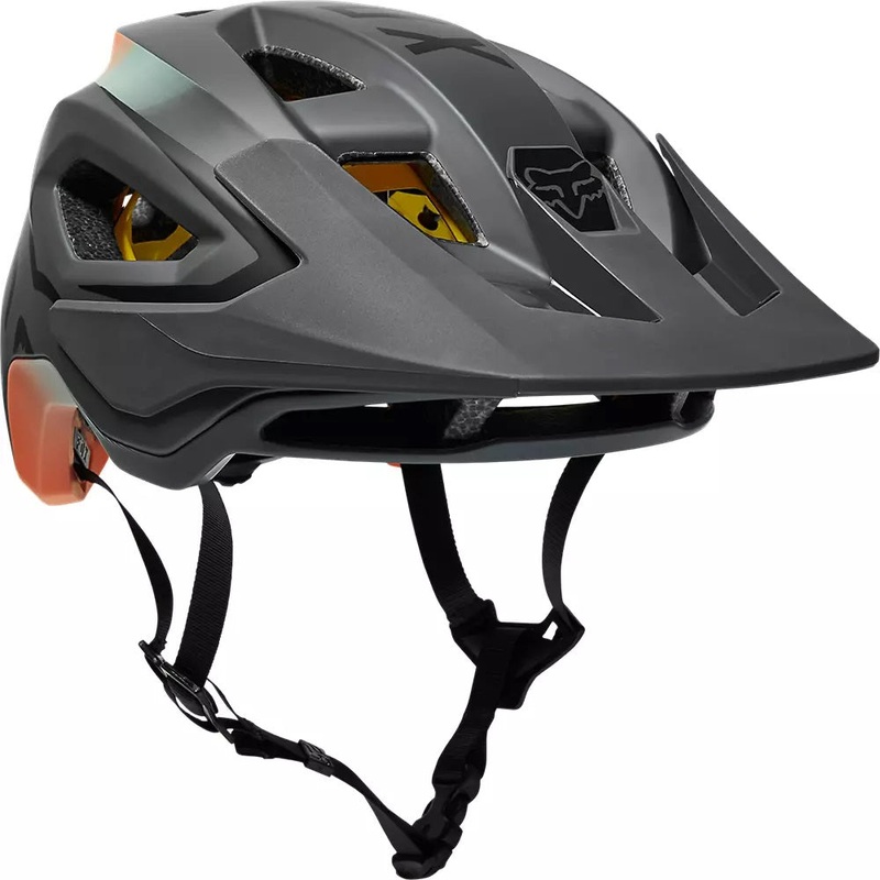 Fox Racing Speedframe Vnish MIPS Helmet – Dark Shadow, Medium