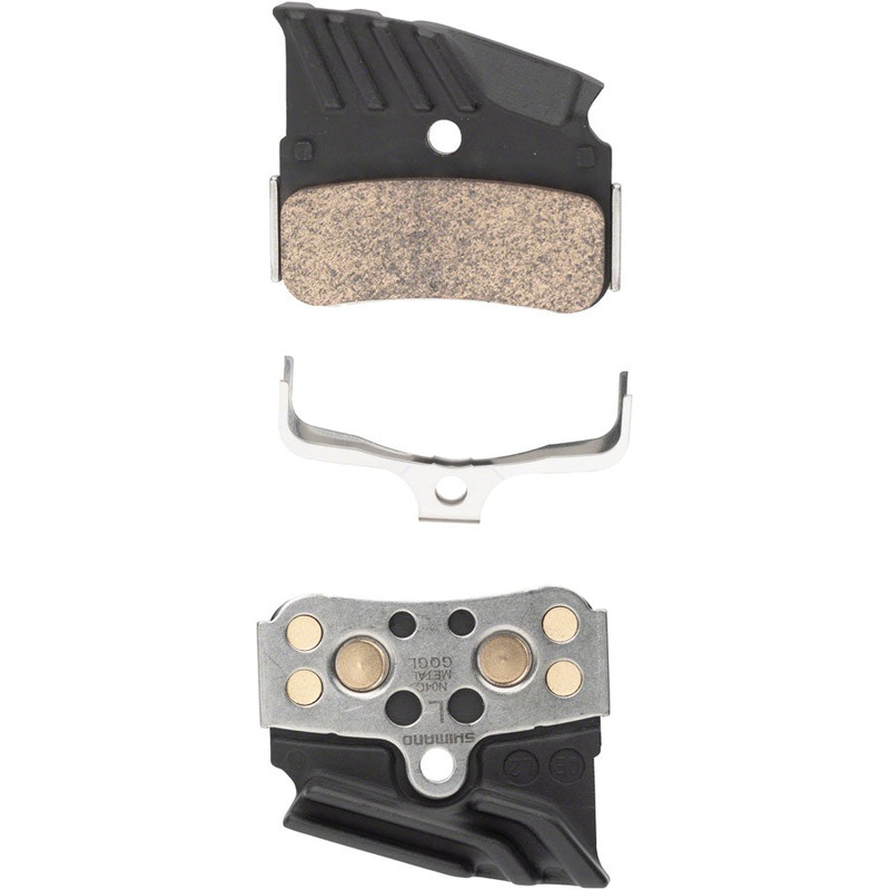 N04C Finned Metal Disc Brake Pad with Spring