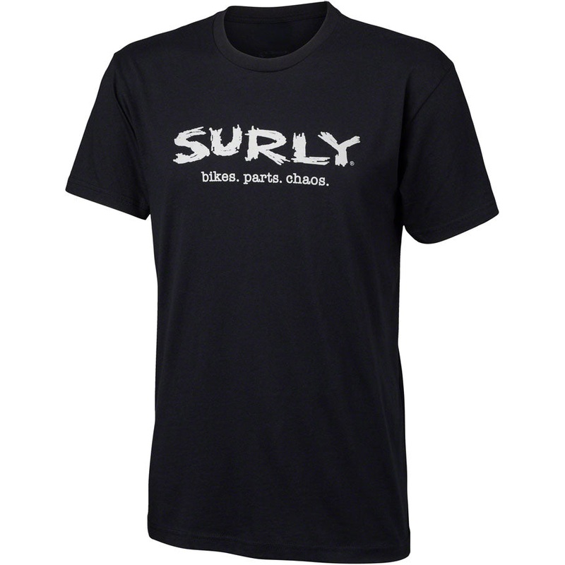 Surly Famous Last Words Short Sleeve T-Shirt – Unisex Black Small