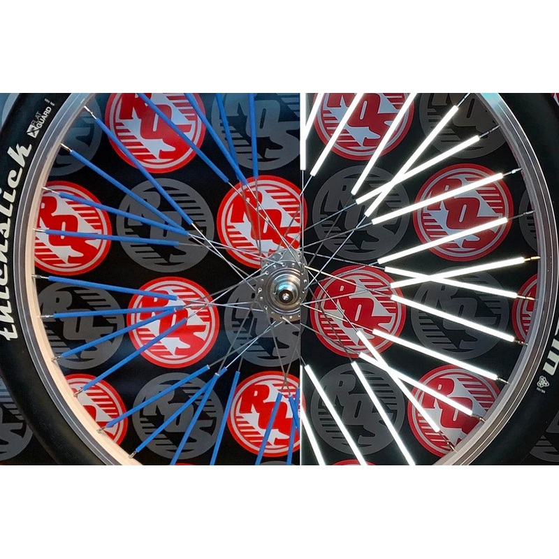 RIDE OUT SUPPLY REFLECTIVE SPOKE COVERS 40 pack