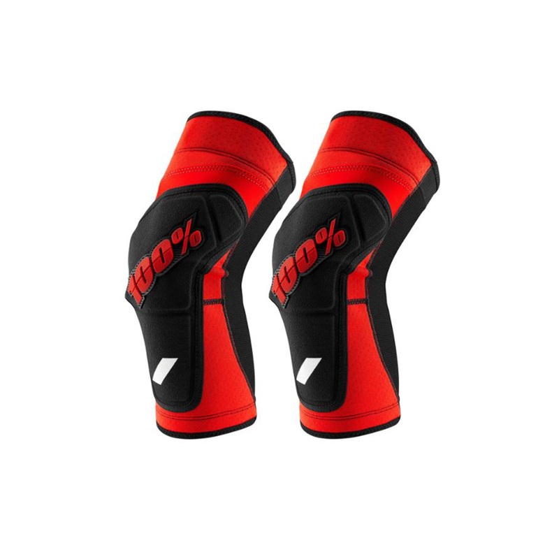 100% Ridecamp Knee Guard – Red-Black – NLM
