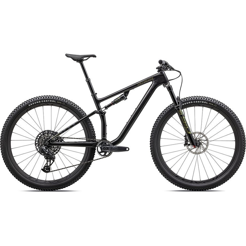 2023 Specialized epic evo expert bike gloss carbon/gold ghost pearl/pearl m