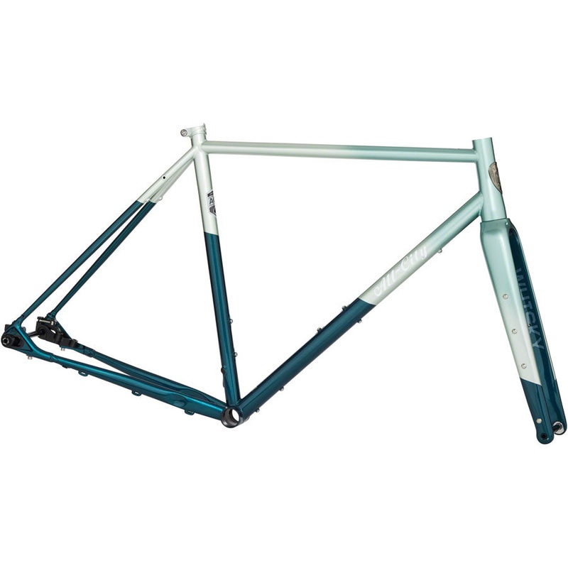 All-City Cosmic Stallion Frameset – 650b/700c Steel Rainbow Trout 61cm