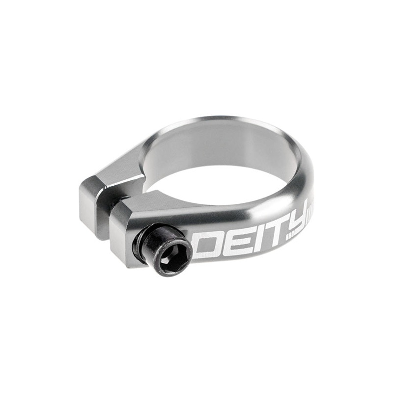 Deity NO LONGER STOCKING  Circuit Seatpost Clamp 38.6mm Si