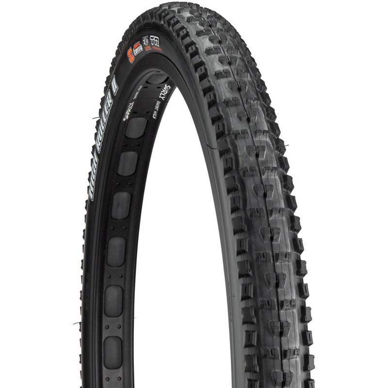 Maxxis High Roller II Tire – 27.5 x 2.4 Tubeless Folding BLK 3C Maxx Terra EXO