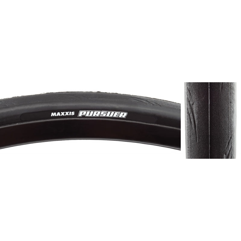 Maxxis Pursuer Tire – 700 x 28 Clincher Folding Black