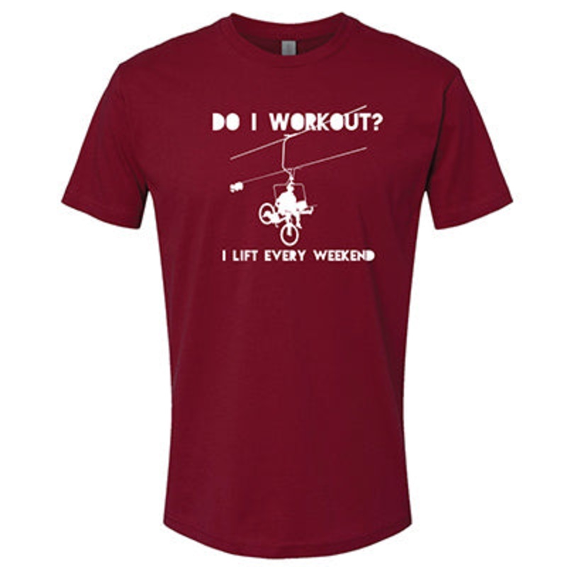 Uc T-Shirt,Weekend Lift,Xl Cardinal Weekend Lift  Apparel
