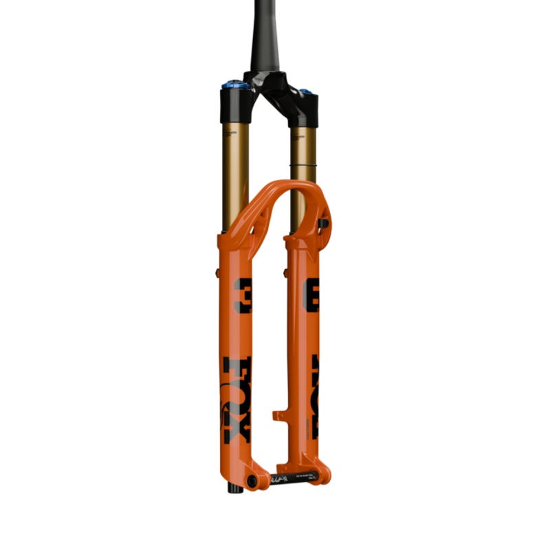 2026 Fox 36 FLOAT SL Kashima Factory Suspension Fork – 29in, 140mm, Kabolt SL 110, 44mm Offset, Shiny Orange, Grip X