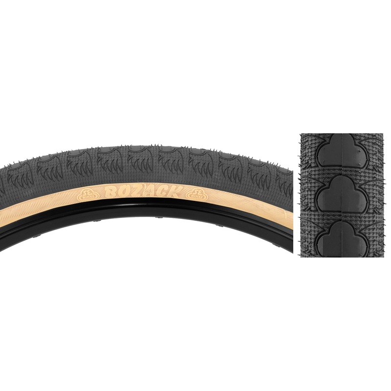24×2.4 SE Racing Bozack BMX Tire – Black w/ Skinwall