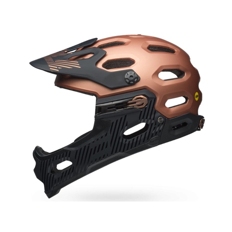 Bell Super 3R MIPS Full Face Helmet – Matt Copper-Black