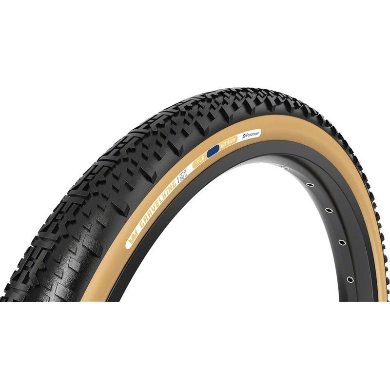 Panaracer GravelKing X1 Tire – 700 x 35 Tubeless Folding Black/Brown