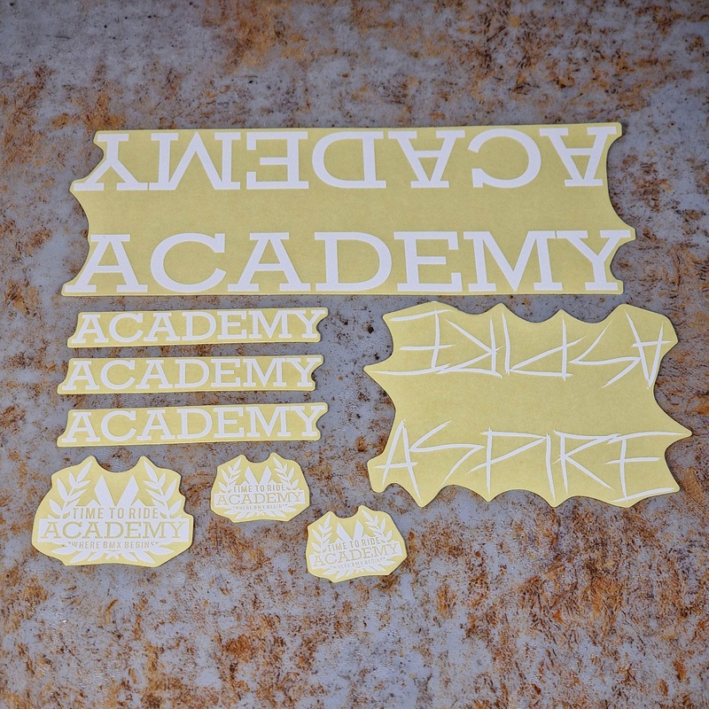 Academy Aspire Frame and Fork Sticker Set