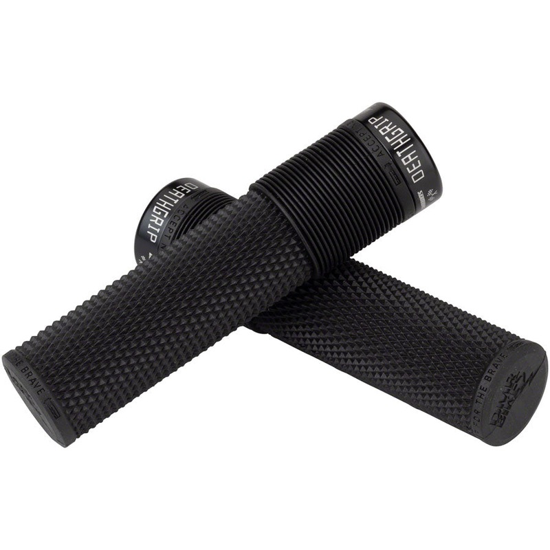 DMR DeathGrip Race Edition Grips – Thin Flangeless Lock-On Black